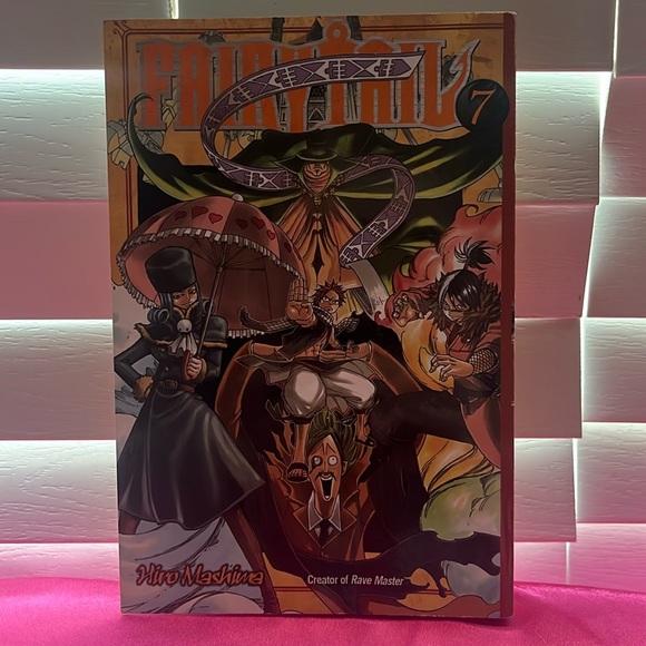 FairyTail manga volumes 1, 2, 4, 5, 6, 7, and 8 - Picture 7 of 8